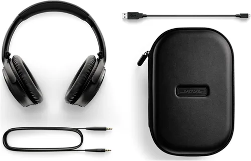 Vista 5 de Bose QuietComfort 35 - Auriculares inalámbricos (reacondicionado certificado) auriculares solamente Negro