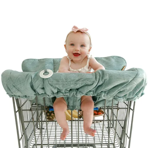 Vista 11 de Binxy Baby Funda para silla alta 2 en 1 y funda para carrito de compras para bebé, funda cómoda para carrito de comestibles, funda de carrito