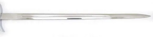 Vista 39 de Medieval Warrior Knights Templar Long Sword with Sheath Steel Guard, Leather Wrapped Handle