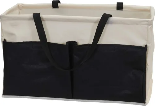 Vista 16 de Household Essentials Contenedor Gray Krush - Bolsa de utilidad multiusos con bolsillos Gris