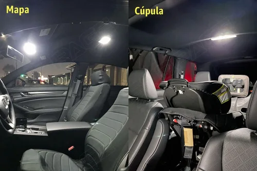Vista 3 de Kit de 11 luces LED interiores Cruze para Chevrolet Chevy Cruze 2011 2012 2013 2014 2015 2016 2017 2018 2019 blanco 6000K paquete de iluminación LED