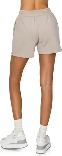 Vista 3 de Cali1850 Women's Premium Cloud Fleece SweatShorts - Drawstring Elastic Waist Soft Cozy Casual Shorts