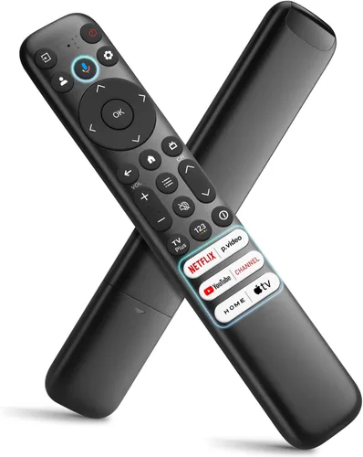 Vista 12 de Solo para TCL-Google-TV, reemplazo de control remoto, RC813 compatible con TCL QM8/QM7/Q7/Q6/Q5/S5/S4/S3 4K UHD HDR LED QLED QD-Mini LED Full-HD