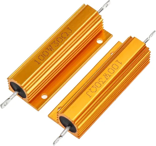 Vista 8 de RX24 50 W 4 Ohm Resistor Caja de aluminio Wirewound chasis montado -4pcs