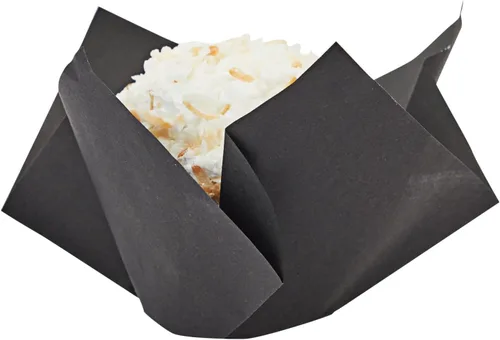 Vista 9 de Juvale Revestimientos para cupcakes – 2 x 3.5 pulgadas, negro, paquete de 100 – Revestimientos de tulipanes para cupcakes para hornear y fiestas