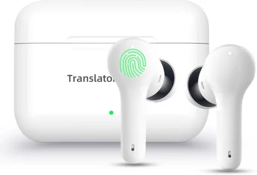 Vista 7 de ANFIER M6 Traductor Auriculares Traductor Dispositivo de Traductor de Idiomas Chip Actualizado 144 Idiomas y Accents 0.5s Traducción Rápida Música