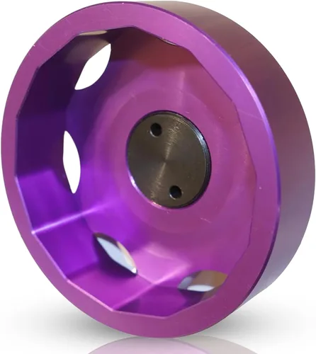 Vista 12 de Llave de filtro de aceite con limitación de par de 2 etapas de 0.945 in, azul, aluminio 6061-T6