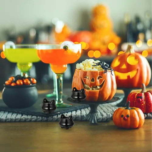 Vista 6 de TOYANDONA 24pcs Micro Paisaje Muñeca Decoración Casa Mini Dollhouse Mini Caldero Micro Set Miniatura Muebles de Casa de Muñecas Mini Caldero Tazas