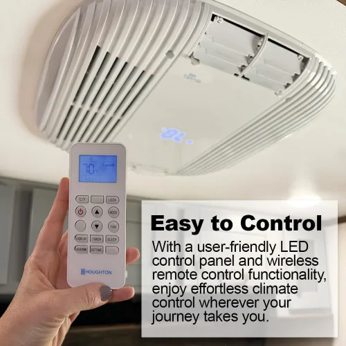 Vista 3 de RecPro Aire Acondicionado para RV 13.5K con conductos o sin conductos AC silencioso 110-120V Solo enfría Fácil instalación Unidad todo