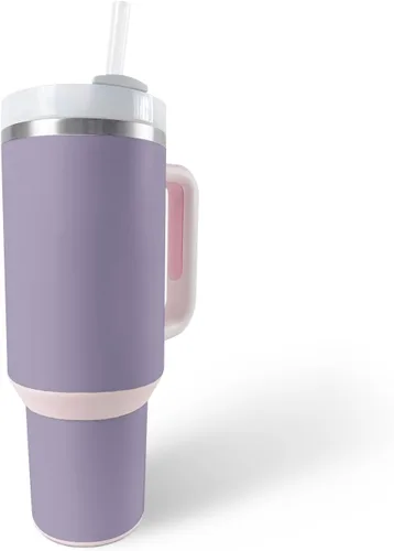 Vista 23 de MightySkins Skin - Vaso de vinilo compatible con Stanley The Quencher H2.0 FlowState de 40 onzas, diseño de rayas marineras, protectora, duradera