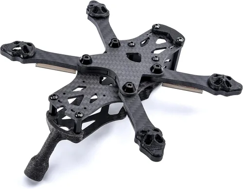 Vista 3 de Readytosky Marco de Quadcopter de la fibra de carbono del marco 3inch