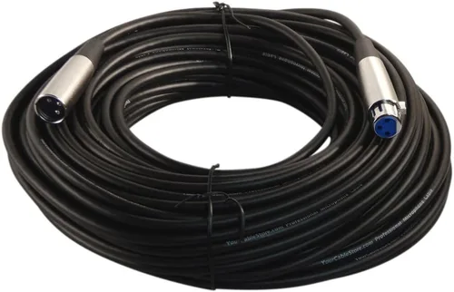 Vista 4 de Your Cable Store Cable de micrófono XLR 3P macho/hembra de 75 pies