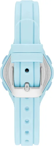 Vista 3 de Armitron Sport Reloj digital con correa de silicona azul claro para mujer, 457142, Azulclaro