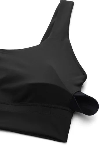 Vista 5 de CRZ YOGA Butterluxe - Brasier deportivo largo con espalda en U para mujer, cuello redondo, acolchado, para yoga, entrenamiento, con almohadillas