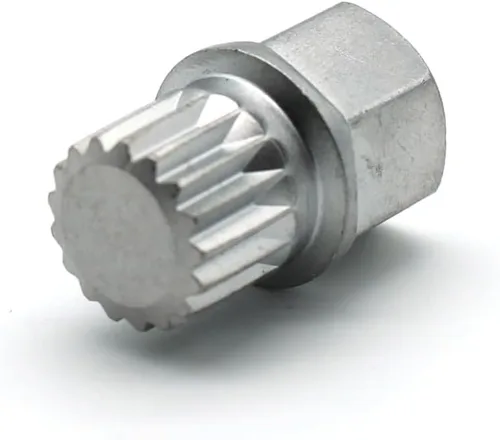 Vista 10 de TMAX Abc0/10Pt Bloqueo de rueda Lugnut antirrobo Tuerca Tornillo Eliminación de llave Socket S3057 para Vw Audi