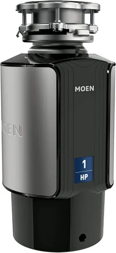 Vista 9 de Moen Prep Series PRO - Triturador de basura compacto de alimentación continua de 1/2 HP, cable de alimentación incluido, GXP50C y Mounting Dream