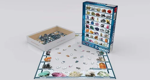 Vista 3 de EuroGraphics Minerals of The World - Rompecabezas de 1000 piezas (6000-2008)