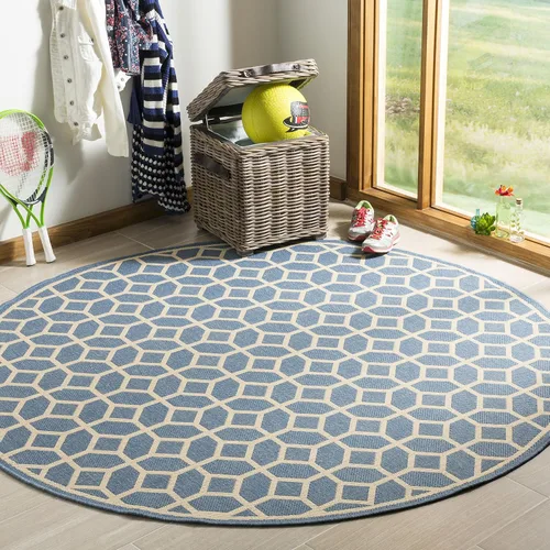 Vista 20 de SAFAVIEH Linden Collection - Alfombra lavable para exteriores, alfombra de pasillo de 2.2 x 8 pies, gris claro y carbón, no desprende pelusa y fácil