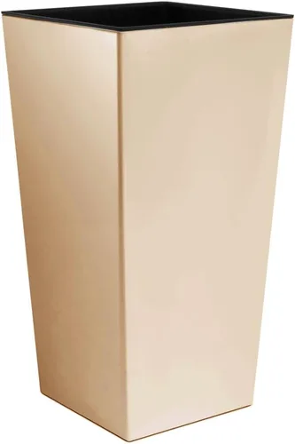 Vista 15 de Prosper Plast DURS125-S433 Urbi - Maceta cuadrada (5.0 x 5.0 x 7.9 in), color gris