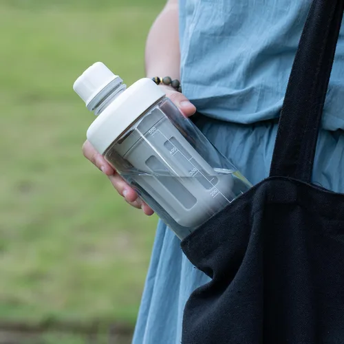 Vista 7 de BLUEPOLAR 20oz/600ml Portable Cold Brew Coffee Maker with Filter&Handle, Leak-Proof Iced Coffee Tumbler,Whate Bottle for Iced Tea,Matcha,Fruit
