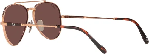 Vista 5 de Ray-Ban RB8225 Aviator Titanium Pilot - Gafas de sol