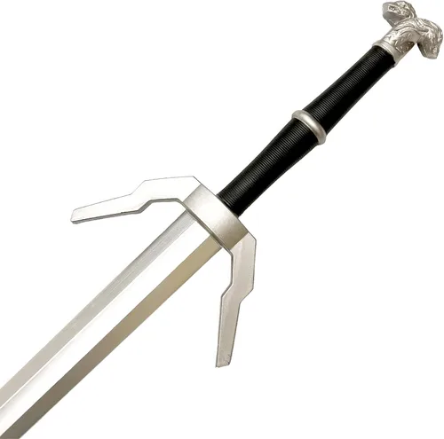 Vista 29 de Espada larga de caza de brujo de espuma medieval de 41 pulgadas para cosplay LARP disfraz Halloween