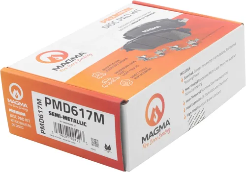 Vista 4 de MAGMA Fire Born Braking Premium PMD617M Pastillas de freno semimetálicas, delanteras