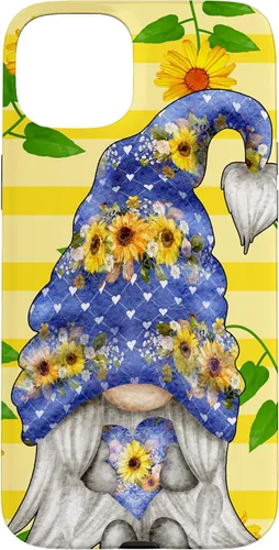 Vista 9 de Love for Garden Mom Spring and Summer Women Sunflower Gnome Case for iPhone 17