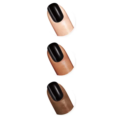 Vista 213 de Sally Hansen Xtreme Wear Esmalte de uñas sin rayas, acabado brillante, duradero, resistente a las astillas, transparente, color de uñas plateado 130