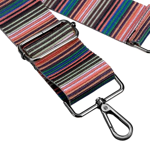 Vista 82 de ZOOEASS Hebillas de níquel Correa ancha para el hombro ajustable de repuesto para cinturón de pistola, hebilla de guitarra estilo bandolera