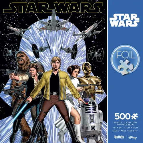 Vista 2 de Buffalo Games - Rompecabezas de aluminio - Star Wars - Una nueva esperanza - Rompecabezas de 500 piezas