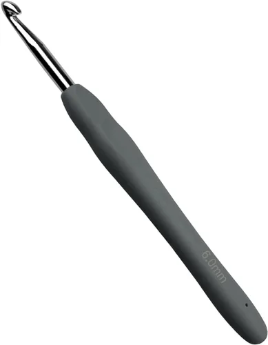 Vista 14 de Mdoker Tamaño B/1 (0.079 in), ganchos de ganchillo extra largos para manos artríticas, mango ergonómico suave para principiantes y amantes