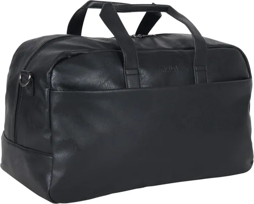 Vista 9 de Kenneth Cole Reaction Port Stanley Bolsa de viaje de piel sintética de 20 pulgadas con cremallera superior Negro 20 Travel Duffel Port Stanley