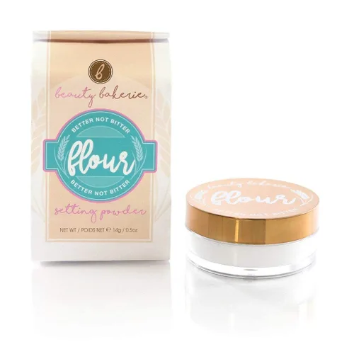 Vista 8 de Beauty Bakerie Polvo fijador de harina para base, maquillaje en polvo de cara suelta, perfecto para pieles grasas, acabado mate de larga duración