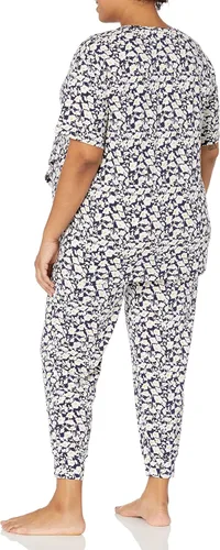 Vista 6 de Tienda Essentials Conjunto de pijama de algodón para mujer