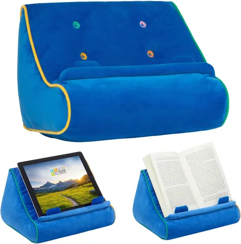 Vista 12 de Regalos para lectores y escritores Sofá de libros Soporte para iPad Soporte acolchado para tableta y soporte para libros Almohada de lectura