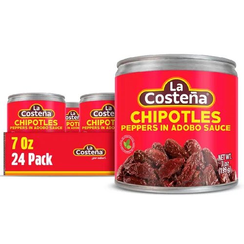 Vista 8 de La Costeña Pimientos chipotle en picados, tarro de 8.11 onzas (paquete de 3)