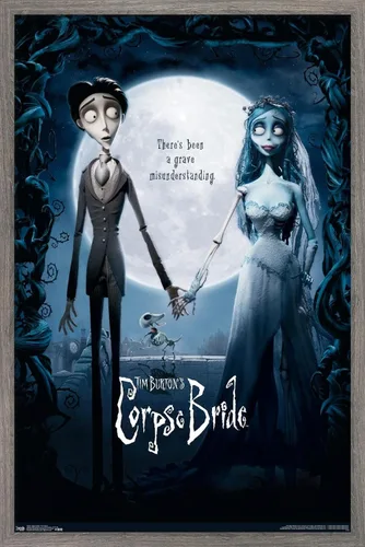 Vista 8 de Trends International Tim Burton's The Corpse Bride - Póster de pared de una hoja, 14.725 x 22.375 pulgadas, versión premium sin marco