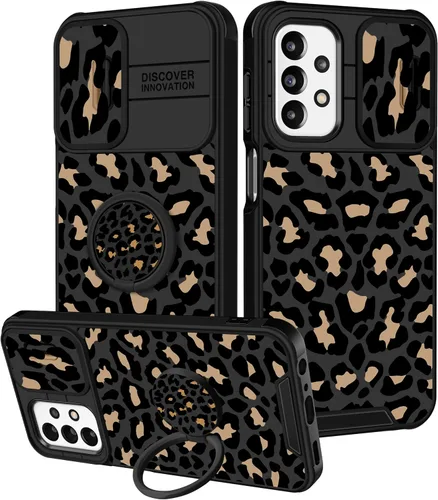 Vista 143 de Funda 2 en 1 para Samsung Galaxy S23 Ultra Flamingo para mujeres y niñas, diseño femenino de flamencos con cubierta deslizante para cámara y soporte