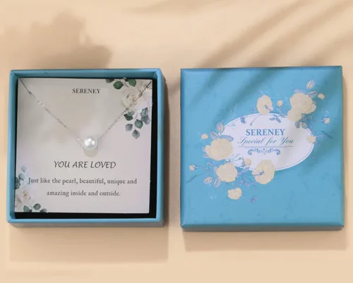 Vista 72 de Sereney Regalos de cumpleaños para niñas y mujeres, collar de perlas de plata esterlina como regalo de cumpleaños de 7, 9, 10, 11, 13, 15, 16, 18