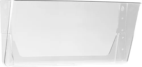 Vista 39 de Storex Archivadores de pared, tamaño legal, 16 x 10.55 x 4 pulgadas, transparentes, juego de 2 (70224A06C)