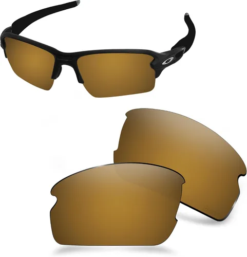 Vista 15 de ANSI Z87.1 Replacement Lenses for Oakley Flak 2.0 XL OO9188 Sungalss Azul Capri