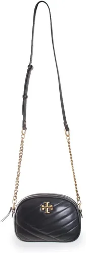 Vista 6 de Tory Burch Kira Chevron - Bolsa pequeña para cámara, Crema