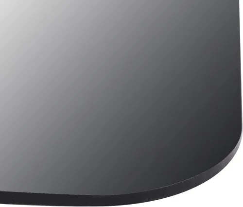 Vista 2 de KINJOEK - Mesa elevadora reflectante negra acrílica para fotografía profesional de productos, 12 x 12 pulgadas, 11.8 x 11.8 in, para fotografía