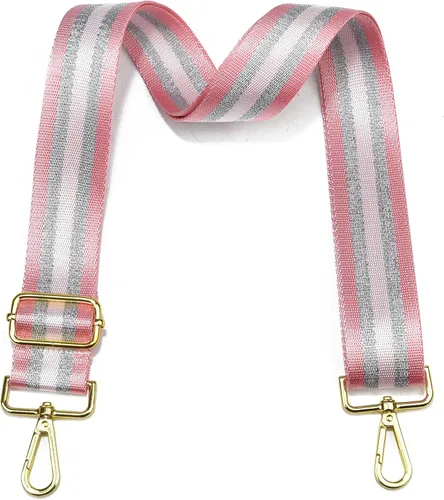 Vista 69 de LVYOUME Correa para bolso, accesorios plateados, correas anchas para bolsa, correa de hombro ajustable para bolsos
