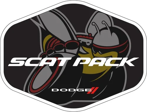 Vista 8 de Dodge Charger - Adhesivo de vinilo prémium con logotipo de rombo desteñido, 4 x 3 pulgadas, fabricado en los Estados Unidos