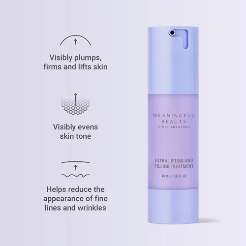 Vista 3 de Meaningful Belleza ultra levantamiento y relleno, tratamiento serum de día con orquídea y extracto de melón