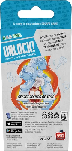 Vista 3 de Short Adventures 1: Secret Recipes of Yore - Juego de cartas inmersivo para niños y adultos, a partir de 10 años, 1 a 6 jugadores, 30 minutos