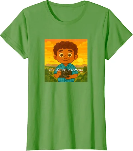 Vista 59 de Camiseta El Niño de la Cámara – Diseño Oficial del Cuento Ilustrado