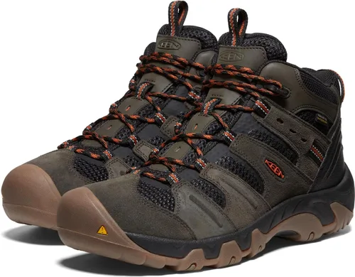 Vista 4 de KEEN Botas de senderismo Headout de altura media impermeables todo terreno para hombre
